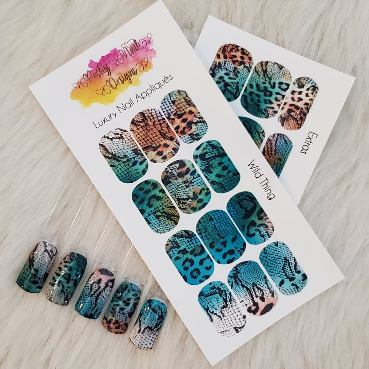 Wild Thing – Poshy Nail Designs