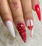 Holiday Bows and Peppermint Swirls