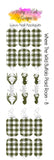 Where The Wild Buffalo Plaid Roam in Color