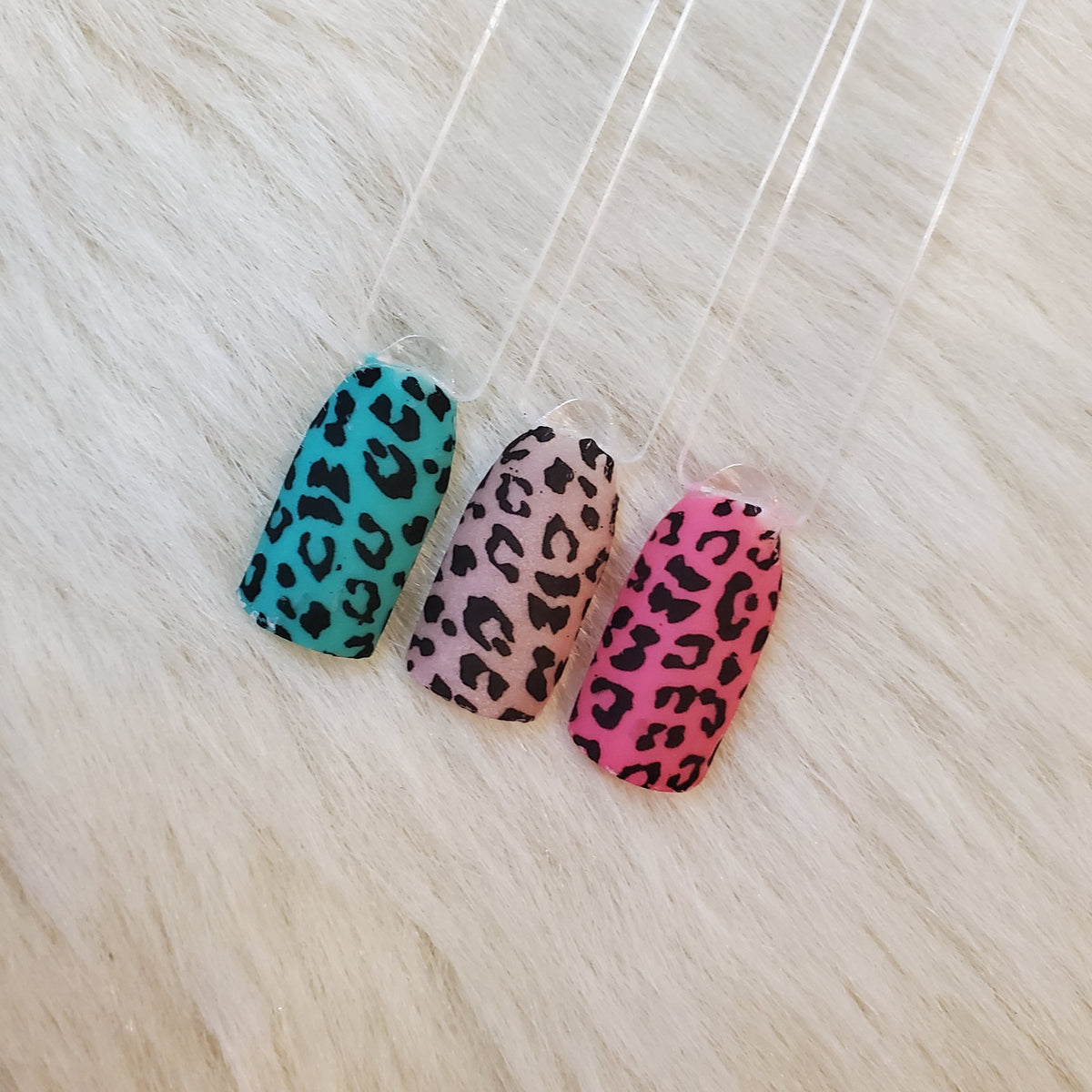Leopard Spottin – Poshy Nail Designs